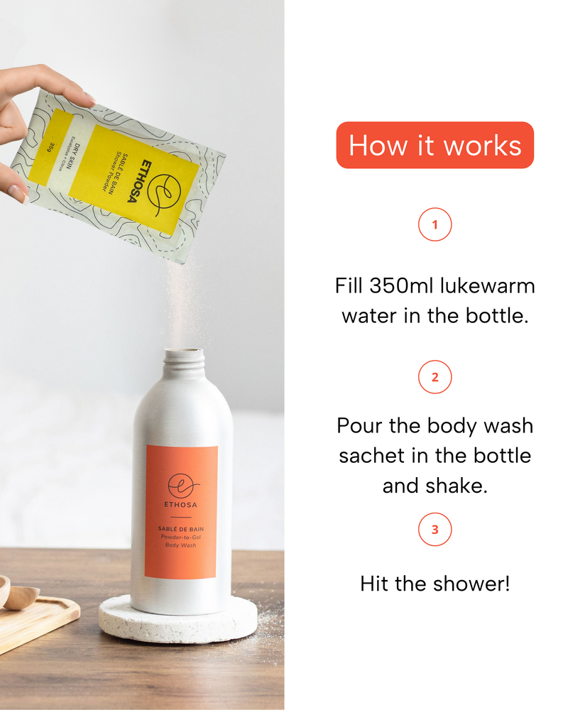 Body Wash - Dry Skin & DIY Candle Gift Set
